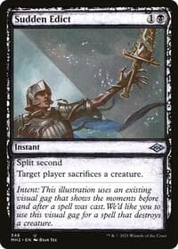 Sudden Edict (Showcase) - Modern Horizons 2 - Magic: The Gathering card
