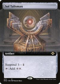 Sol Talisman (Extended Art) - Modern Horizons 2 - Magic: The Gathering card