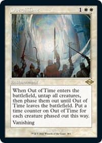 Out of Time (Retro Frame) (Foil Etched) - Modern Horizons 2 - Magic: The Gathering card