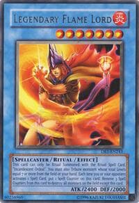 Legendary Flame Lord - Dark Revelation Volume 1 - YuGiOh card