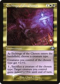 Etchings of the Chosen (Retro Frame) - Modern Horizons - Magic: The Gathering card