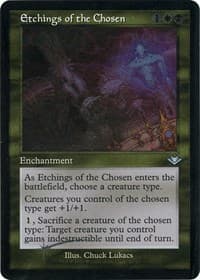 Etchings of the Chosen (Retro Frame) (Foil Etched) - Modern Horizons - Magic: The Gathering card
