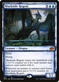Murktide Regent (Showcase) - Modern Horizons 2 - Magic: The Gathering card