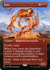 Fury (Borderless) - Modern Horizons 2 - Magic: The Gathering card