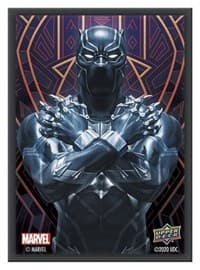 Upper Deck Marvel Card Sleeves - Standard Matte - Black Panther (65-Pack) - Upper Deck Card Sleeves - Card Sleeves card