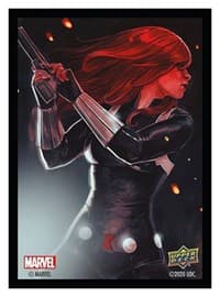 Upper Deck Marvel Card Sleeves - Standard Matte - Black Widow (65-Pack) - Upper Deck Card Sleeves - Card Sleeves card