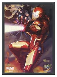 Upper Deck Marvel Card Sleeves - Standard Matte - Iron Man (65-Pack) - Upper Deck Card Sleeves - Card Sleeves card