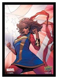 Upper Deck Marvel Card Sleeves - Standard Matte - Ms. Marvel (65-Pack) - Upper Deck Card Sleeves - Card Sleeves card