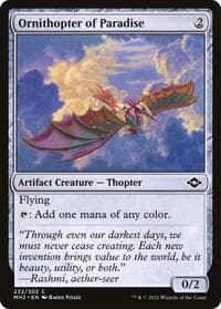 Ornithopter of Paradise - Modern Horizons 2 - Magic: The Gathering card