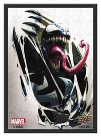 Upper Deck Marvel Card Sleeves - Standard Matte - Venom (65-Pack) - Upper Deck Card Sleeves - Card Sleeves card