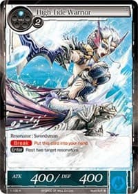 High Tide Warrior - The Dawn of Valhalla - Force of Will card
