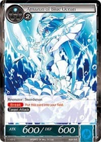 Amazon of Blue Ocean - The Dawn of Valhalla - Force of Will card