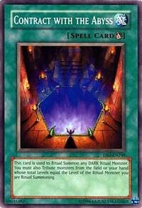 Contract with the Abyss - Dark Revelation Volume 1 - YuGiOh card