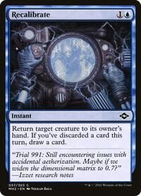 Recalibrate - Modern Horizons 2 - Magic: The Gathering card