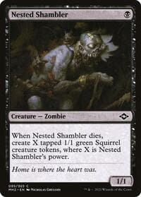 Nested Shambler - Modern Horizons 2 - Magic: The Gathering card