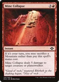 Mine Collapse - Modern Horizons 2 - Magic: The Gathering card