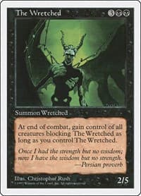 The Wretched - Fifth Edition - Magic: The Gathering card