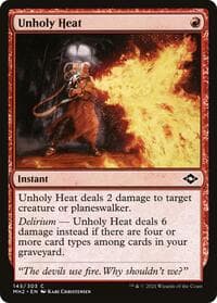 Unholy Heat - Modern Horizons 2 - Magic: The Gathering card