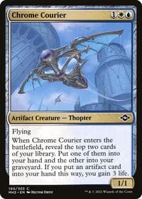 Chrome Courier - Modern Horizons 2 - Magic: The Gathering card
