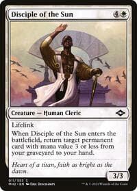 Disciple of the Sun - Modern Horizons 2 - Magic: The Gathering card