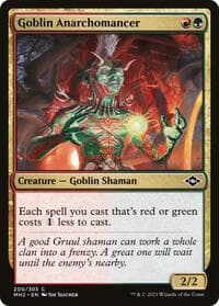 Goblin Anarchomancer - Modern Horizons 2 - Magic: The Gathering card