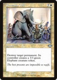 Generous Gift (Retro Frame) - Modern Horizons - Magic: The Gathering card
