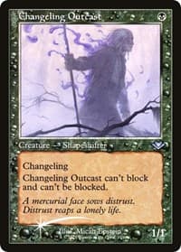 Changeling Outcast (Retro Frame) - Modern Horizons - Magic: The Gathering card