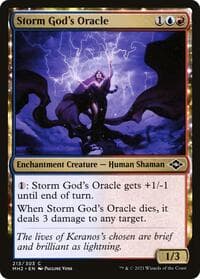 Storm God's Oracle - Modern Horizons 2 - Magic: The Gathering card