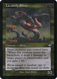 Lavabelly Sliver (Retro Frame) (Foil Etched) - Modern Horizons - Magic: The Gathering card