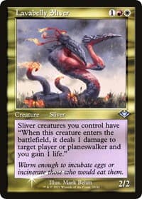 Lavabelly Sliver (Retro Frame) - Modern Horizons - Magic: The Gathering card