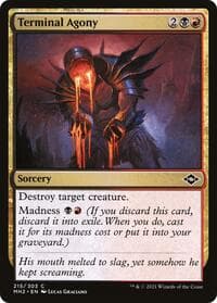 Terminal Agony - Modern Horizons 2 - Magic: The Gathering card