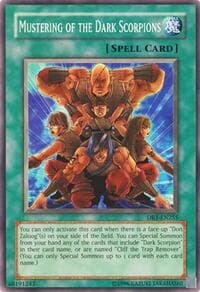 Mustering of the Dark Scorpions - Dark Revelation Volume 1 - YuGiOh card