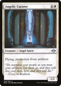 Angelic Curator - Modern Horizons 2 - Magic: The Gathering card