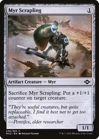 Myr Scrapling - Modern Horizons 2 - Magic: The Gathering card