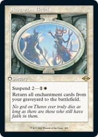 Resurgent Belief (Retro Frame) (Foil Etched) - Modern Horizons 2 - Magic: The Gathering card