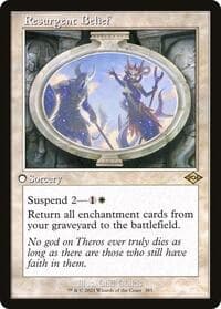 Resurgent Belief (Retro Frame) - Modern Horizons 2 - Magic: The Gathering card