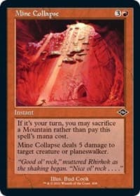 Mine Collapse (Retro Frame) (Foil Etched) - Modern Horizons 2 - Magic: The Gathering card