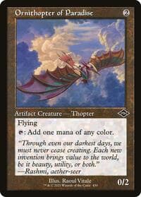 Ornithopter of Paradise (Retro Frame) - Modern Horizons 2 - Magic: The Gathering card