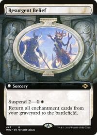Resurgent Belief (Extended Art) - Modern Horizons 2 - Magic: The Gathering card