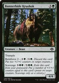 Bannerhide Krushok - Modern Horizons 2 - Magic: The Gathering card