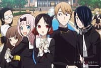 Bushiroad Rubber Mat Collection Vol.892: Kaguya-sama: Love Is War? -The Geniuses' War of Love and Brains - Key Visual - Bushiroad Playmats - Playmats card