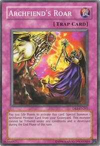 Archfiend's Roar - Dark Revelation Volume 1 - YuGiOh card