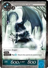 Disappearing Drake - The Dawn of Valhalla - Force of Will card