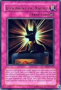 Judgment of Anubis - Dark Revelation Volume 1 - YuGiOh card