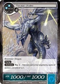 Mirage Drake - The Dawn of Valhalla - Force of Will card