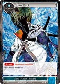 Flow Back - The Dawn of Valhalla - Force of Will card