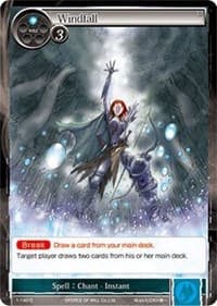 Windfall - The Dawn of Valhalla - Force of Will card