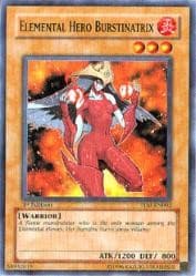 Elemental Hero Burstinatrix - The Lost Millennium - YuGiOh card
