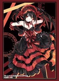 Bushiroad Sleeve Collection HG Vol.2862: Fujimi Fantasiia Bunko Date A Life - Kurumi Tokisaki (75-Pack) - Bushiroad Card Sleeves - Card Sleeves card