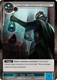 Exchange Condition of Chronos - The Dawn of Valhalla - Force of Will card